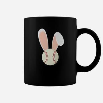 Easter Rabbit Bunny Ears Baseball Sports Holiday Coffee Mug | Crazezy