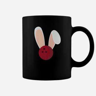 Easter Rabbit Bunny Ears Bowling Ball Bowler Holiday Premium Coffee Mug | Crazezy
