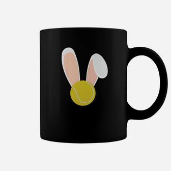 Easter Rabbit Bunny Ears Tennis Ball Sports Holiday Premium Coffee Mug | Crazezy AU