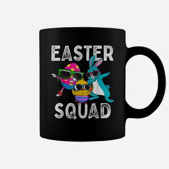 Easter Squad Dabbing Bunny Chick Egg Hunting Matching Family Coffee Mug | Crazezy CA