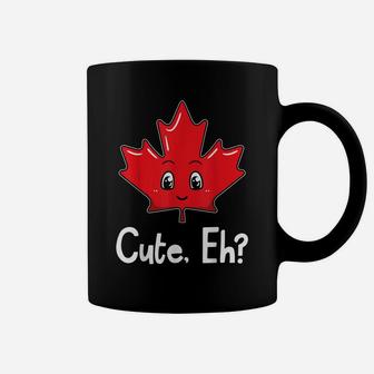 Eh Canadian Flag Maple Leaf Funny Canada Souvenir Gift Idea Coffee Mug | Crazezy DE