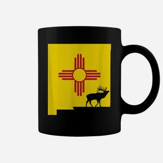 Elk Hunting New Mexico Design Gift For Bow Hunters Coffee Mug | Crazezy CA