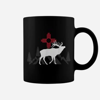 Elk Hunting New Mexico Design Gift For Outdoor Bow Hunters Coffee Mug | Crazezy CA