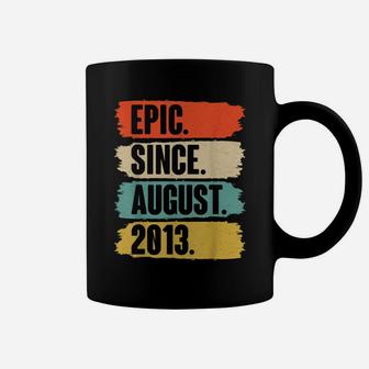 Epic Since August 2013 - Birthday Gift For 8 Year Old Coffee Mug | Crazezy
