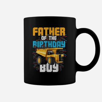 Father Of The Birthday Boy Father Gift Truck Gifts Birthday Coffee Mug | Crazezy