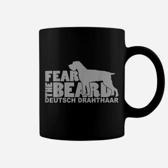 Fear The Beard - Deutsch Drahthaar Hunting Dog Coffee Mug | Crazezy