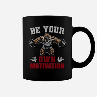Fitness Sport Be Your Own Motivation Coffee Mug | Crazezy UK