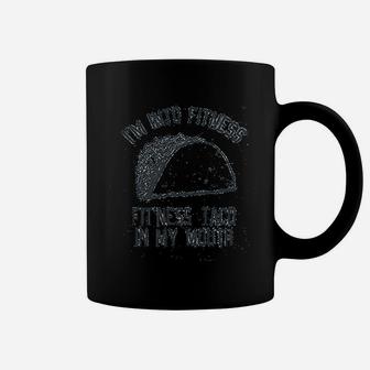 Fitness Taco Funny Gym Cool Humor Graphic Muscle Coffee Mug | Crazezy
