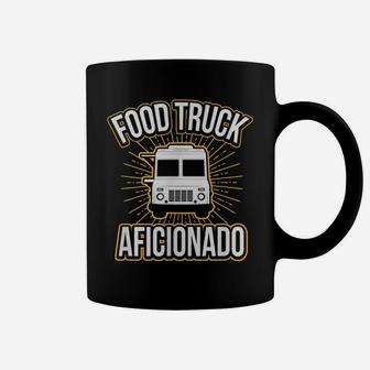 Food Truck Aficionado Taco Cart Lover Chef Funny Coffee Mug | Crazezy