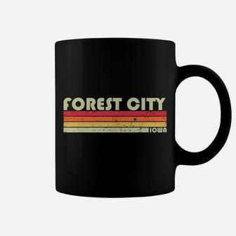FOREST CITY IA IOWA Funny City Home Roots Gift Retro 70S 80S Coffee Mug | Crazezy