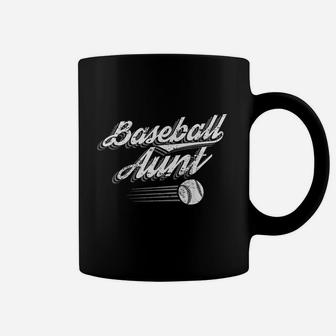 Fun Baseball Aunt Gift Design Idea For Baseball Coffee Mug | Crazezy