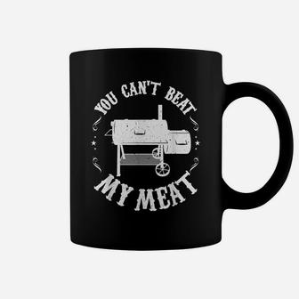 Funny Bbq Pit Reverse Flow Smoker Accessory Dad Grill Gift Coffee Mug | Crazezy