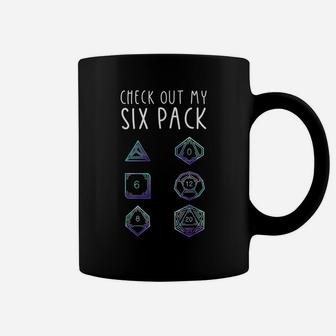 Funny Check Out My Six Pack Rpg Gamer Gift Coffee Mug | Crazezy