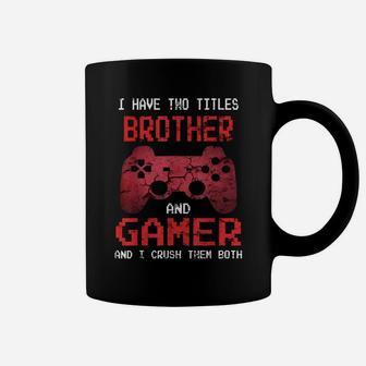 Funny Gamer Vintage Video Games Gift For Boys Brother Son Coffee Mug | Crazezy DE