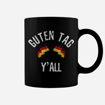 Funny German Guten Tag Y'all Germany Flag Oktoberfest Coffee Mug | Crazezy UK