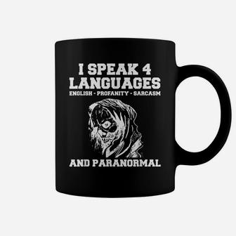 Funny Ghost Hunting Shirt Sarcastic Paranormal Ghost Hunter Coffee Mug | Crazezy