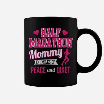 Funny Half Marathon Running Half Marathon Mommy Coffee Mug | Crazezy DE