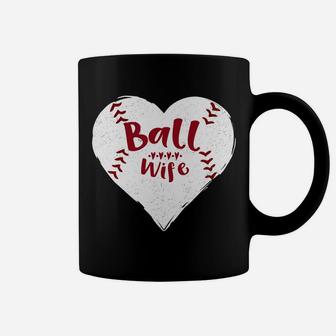 Funny Softball Wife Baseball Mothers Day Ideas Coffee Mug | Crazezy