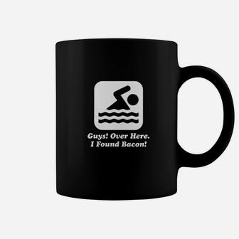 Funny Swimmer Over Here I Found Bacon Coffee Mug | Crazezy