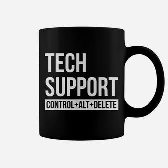 Funny Tech Support - Control Alt Delete Coffee Mug | Crazezy UK