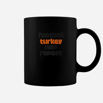 Funny Thanksgiving Dad Football Turkey Nap Gift Men Coffee Mug | Crazezy