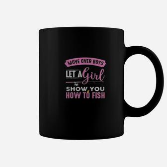 Funny Womens Fishing Shirt Fishing Lover Girls Tshirt Gifts Black Youth Coffee Mug | Crazezy UK