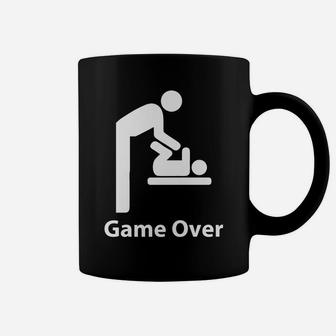 Game Over Expectant Dads To Be Father's Day Gift Present Coffee Mug | Crazezy AU