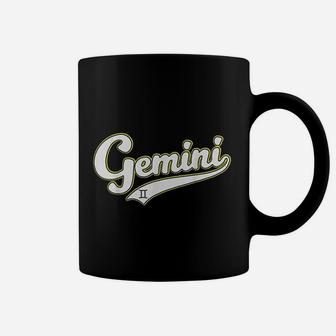 Gemini Zodiac Sign May June Birthday Astrology Gift Baseball Coffee Mug | Crazezy DE