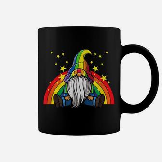 Gender Equality Rainbow Flag Gay Lesbian Pride LGBT Gnome Coffee Mug | Crazezy