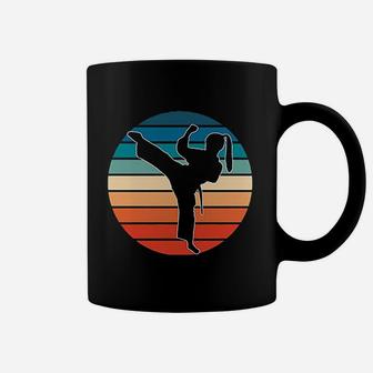 Girls Martial Arts Gift Karate Kickboxing Retro Design Pullover Coffee Mug | Crazezy AU