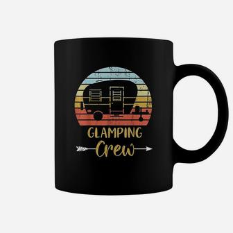 Glamping Crew Funny Matching Family Girls Camping Trip Coffee Mug | Crazezy CA