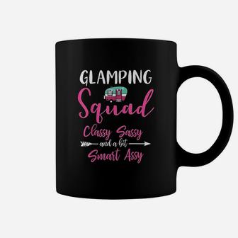Glamping Squad Funny Matching Family Girls Camping Trip Coffee Mug | Crazezy AU