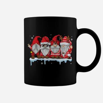 Gnomes In Red Ugly Sweater Gnome Christmas X-Mas Gift Women Sweatshirt Coffee Mug | Crazezy CA