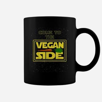 Go Vegan Universe - Come To The Vegan Side Coffee Mug | Crazezy