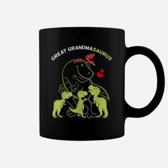 Great Grandmasaurus Great Grandma Tyrannosaurus Dinosaur Coffee Mug | Crazezy DE