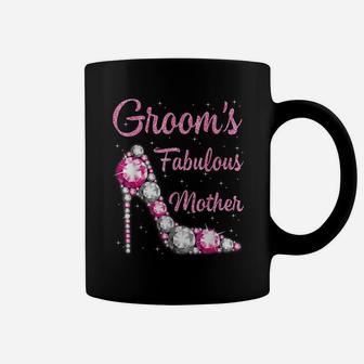 Groom's Fabulous Mother Happy Wedding Marry Vintage Shirt Coffee Mug | Crazezy