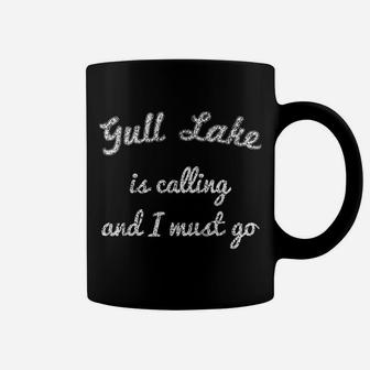 GULL LAKE MINNESOTA Funny Fishing Camping Summer Gift Coffee Mug | Crazezy UK