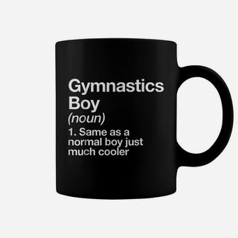 Gymnastics Boy Definition Funny Sports Coffee Mug | Crazezy