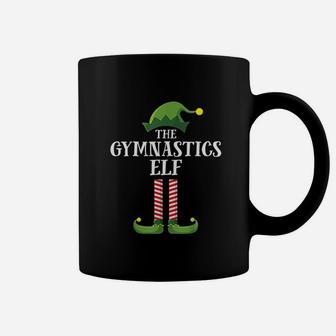 Gymnastics Elf Matching Family Group Christmas Party Coffee Mug | Crazezy
