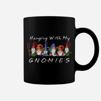 Hanging With My Gnomies Funny Gnome Friend Christmas Gift Coffee Mug | Crazezy DE