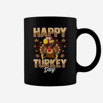 Happy Turkey Day Shirt Thanksgiving Day Holiday Gift Coffee Mug | Crazezy UK