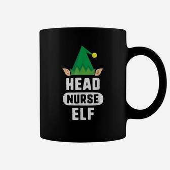 Head Nurse Elf Registered RN Matching Family Christmas Coffee Mug | Crazezy CA