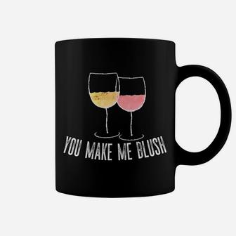 Hiking And Running Funny Wine You Make Me Blush Coffee Mug | Crazezy