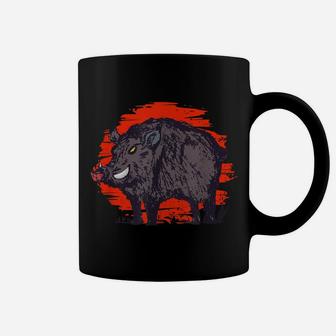 Hog Hunting Boar Hunters Grunt Javelina Wild Pig Trapping Coffee Mug | Crazezy