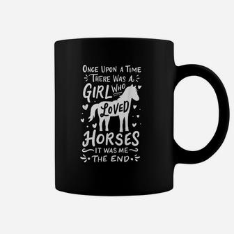 Horse Girl Horses Show Jumping Western Riding Barrel Racing Coffee Mug | Crazezy DE