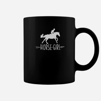 Horse Girl I Love My Horses Racing Riding Tee Gift Coffee Mug | Crazezy