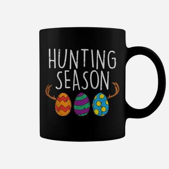 Hunting Season Eggs Deer Funny Easter Day Egg Hunt Hunter Coffee Mug | Crazezy