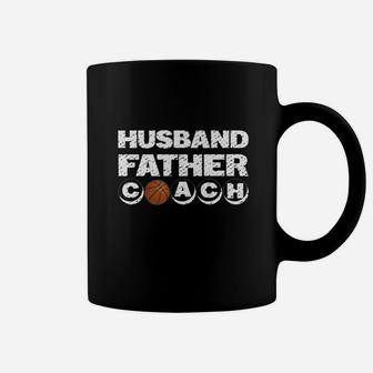 Husband Father Coach Basketball Player Lover Dad Gift T-shirt Coffee Mug | Crazezy UK