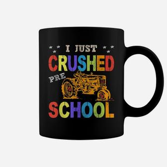 I Just Crushed Preschool Monster Truck Graduation Pre-K Gift Coffee Mug | Crazezy