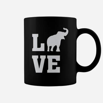 I Love Elephants - Animal Elephant Lover Coffee Mug | Crazezy